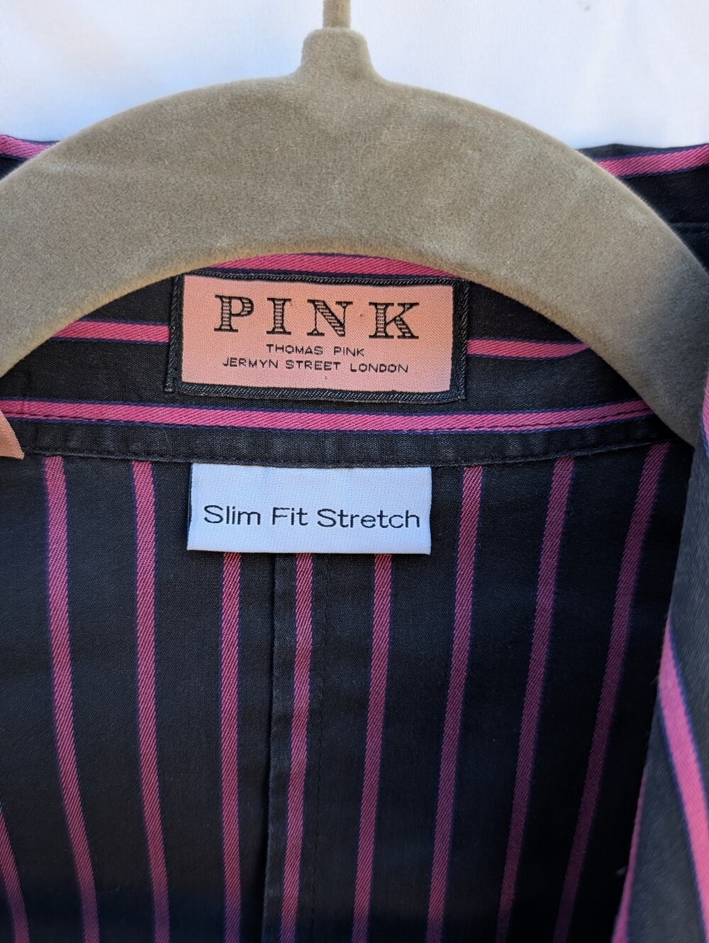 Vintage PINK Thomas Pink Long Sleeve Button Down Shirt - Picture 4 of 10